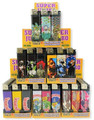  TECHNO TORCH - SUPER JUMBO LIGHTER DISPLAY 6" - 18CT 