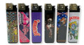  TECHNO TORCH - SUPER JUMBO LIGHTER DISPLAY 6" - 18CT 
