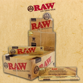 RAW CLASSIC KING SLIM SIZE ROLLING PAPERS DISPLAY - 50CT