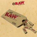 RAW AUTHENTIC PRE-ROLLED WIDE TIPS - 20CT