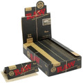  RAW BLACK 1 1/4 CLASSIC ROLLING PAPERS - 24CT 