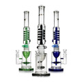 PHOENIX STAR FREEZEABLE COIL WITH CONE AND DISC PERC WATERPIPE 18 WP100631