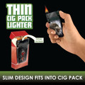 SMOKEZILLA - MIXED DESIGN THIN CIGARETTE PACK LIGHTER - 16CT DISPLAY