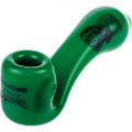  FAMOUS X - CHEECH & CHONG GREEN SHERLOCK HANDPIPE 4" - 1CT 