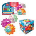 FIDGET POP BALL - DISPLAY OF 12CT