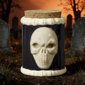 SKULL & BONES CERAMIC STASH JARS - 1CT