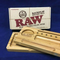  RAW BAMBOO BACKFLIP MAGNETIC ROLLING TRAY (RAW-TRAY19) 