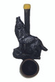 HAND CRAFTED WOLF/EAGLE SMALL PIPE - BAG OF 5