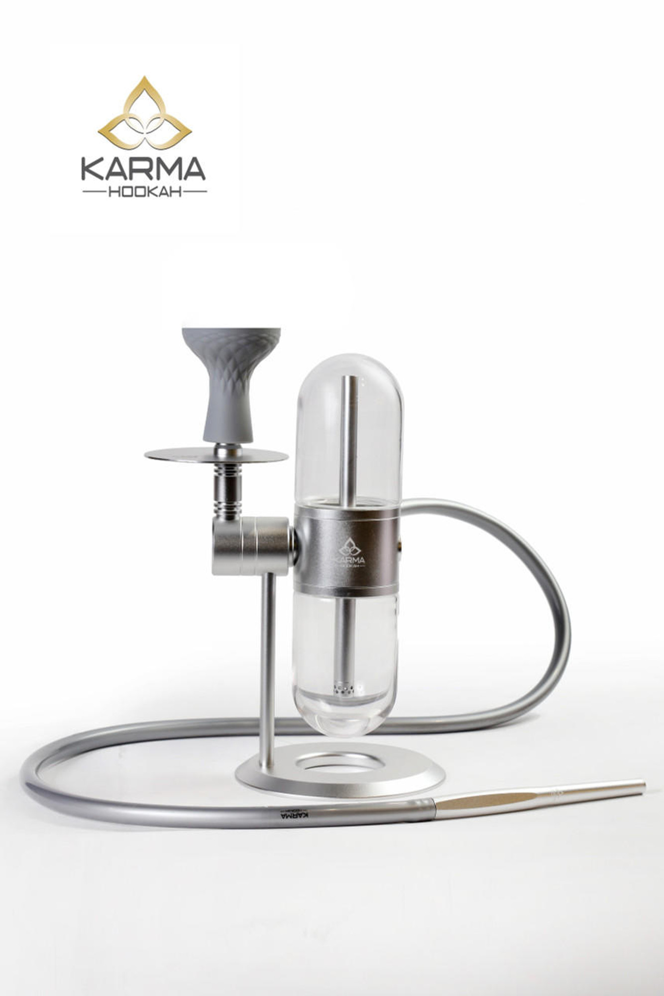 KARMA ANTARES GLASS ALUMINUM HOOKAH