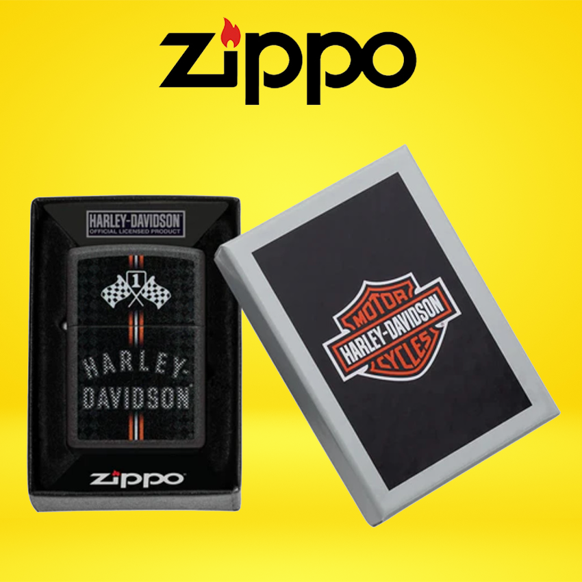 ZIPPO - HARLEY DAVIDSON OR DESIGN LIGHTER - 1CT