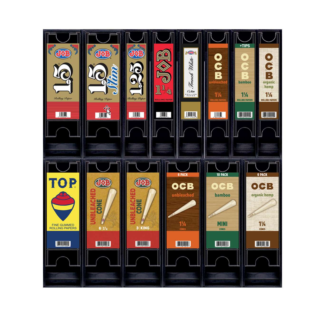MODULAR CIGARETTE 14 SLOTS PAPER / CONE