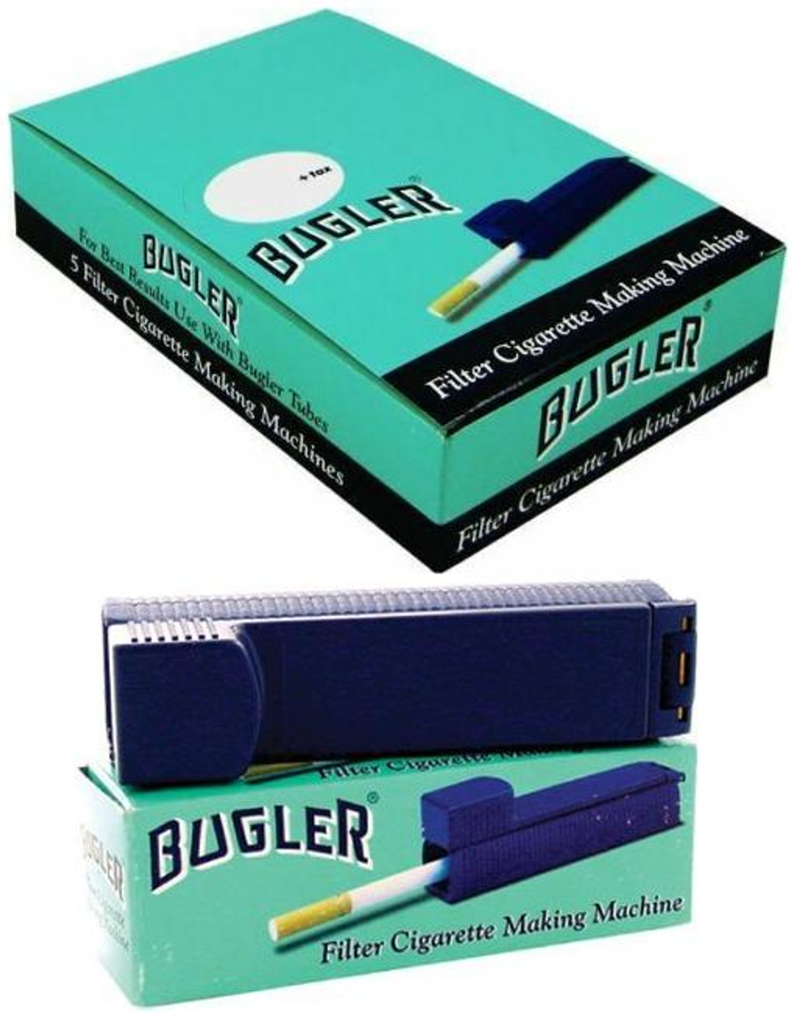 BUGLER FILTER CIGARETTE MAKING MACHINE 5CT DISPLAY