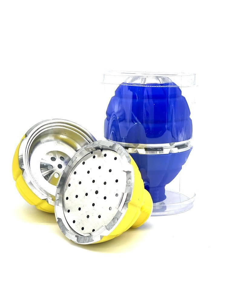 CLOUD HOOKAH SILICONE GRENADE HOOKAH HEAD WITH REMOVABLE GRATE MIXED