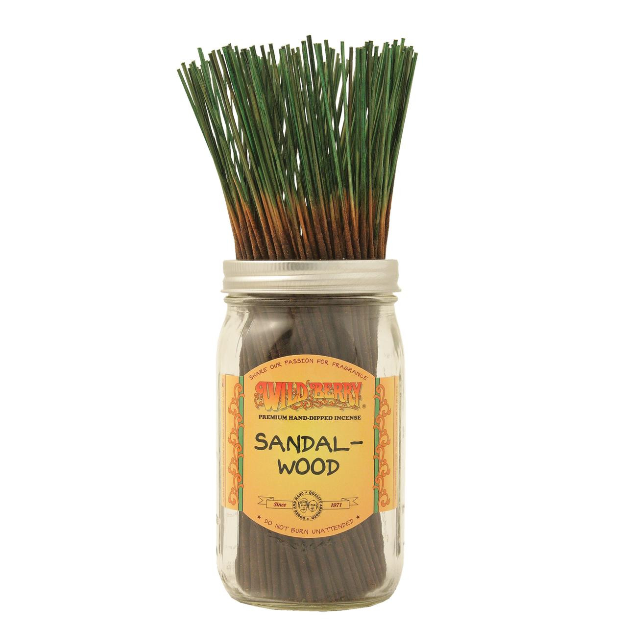 SANDALWOOD WILD BERRY INCENSE STICKS 100CT.
