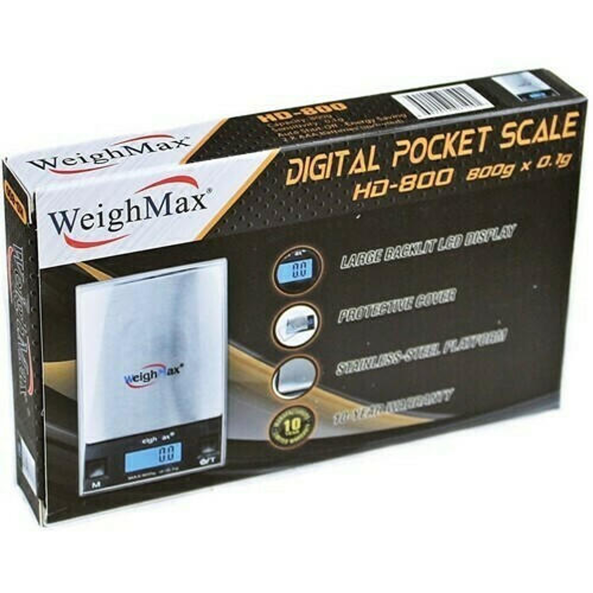 1000 X 0.1 Gram Backlit Digital Pocket Scale Scales 