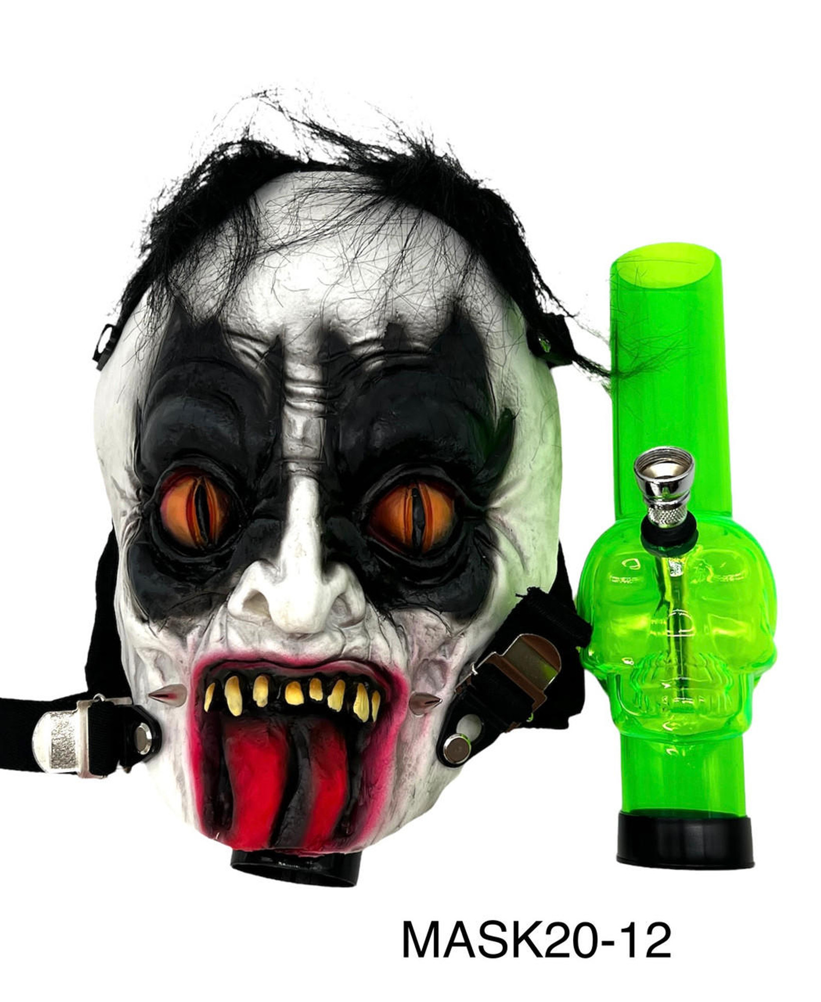 attached to gas mask bong