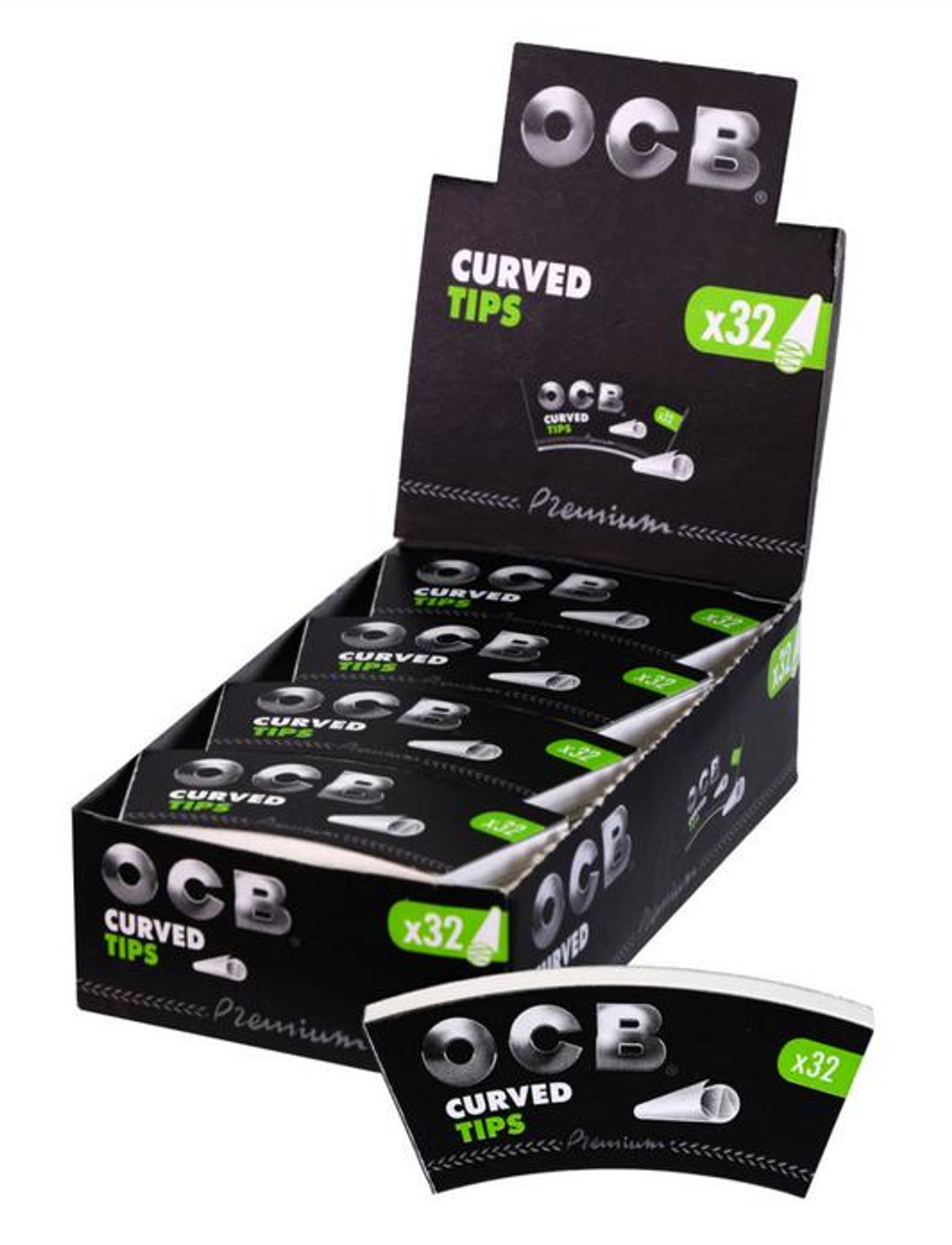 OCB Premium Slim with filter tips - 32 x