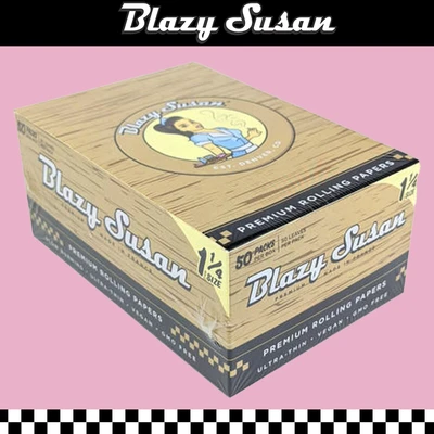 BLAZY SUSAN 1 1/4 UNBLEACHED PAPERS - 50CT