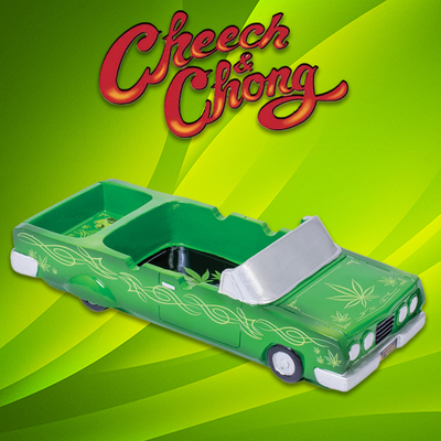 CHEECH and CHONG LOWRIDER ASHTRAY WITH STORAGE TRUCK - 1CT