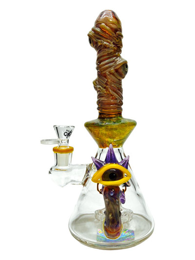  BIIGO EYE SPAGHETTI WATER PIPE 10.5" | 14MM F 