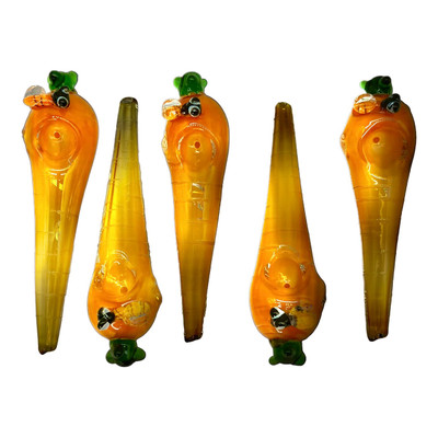  BEE CARROT ART HANDPIPE 6" - 5CT BAG (LA701) 