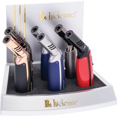 ZICO SINGLE TORCH FLAME LIGHTER - 6CT - ZD59