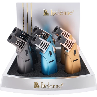 LUCIENNE TORCH FLAME LIGHTER - 6CT DISPLAY - ZD73