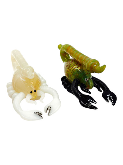 LARGE SCORPION HANDPIPE 9"