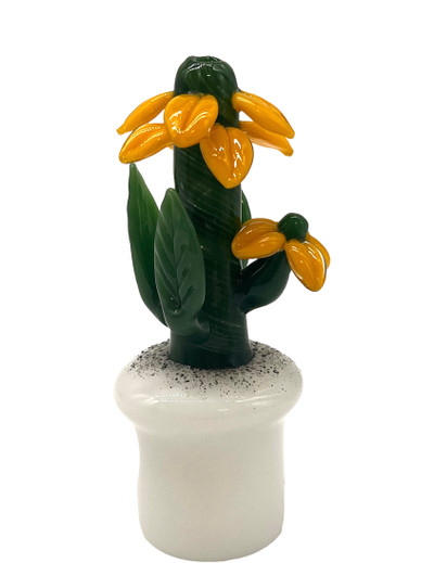 MIXED COLOR FLOWER HANDPIPES 5"