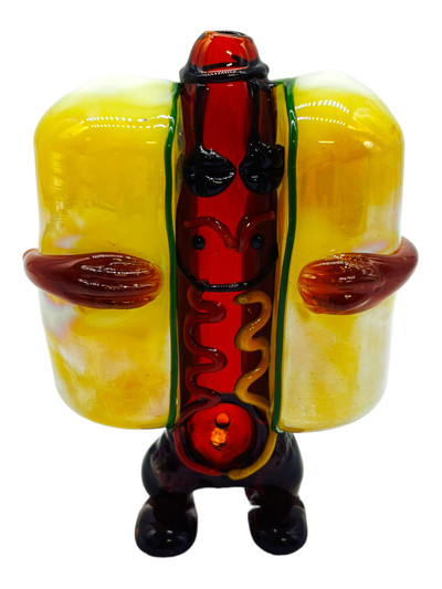 STANDING HOTDOG HANDPIPE 5"