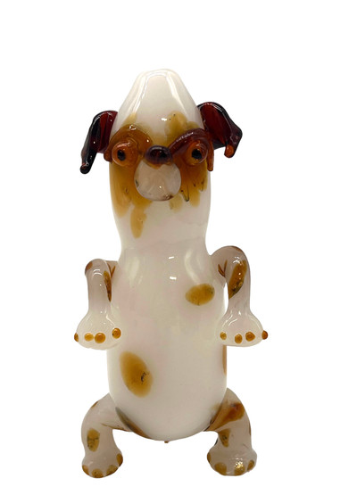 DOG DUO COLOR HANDPIPE 5"