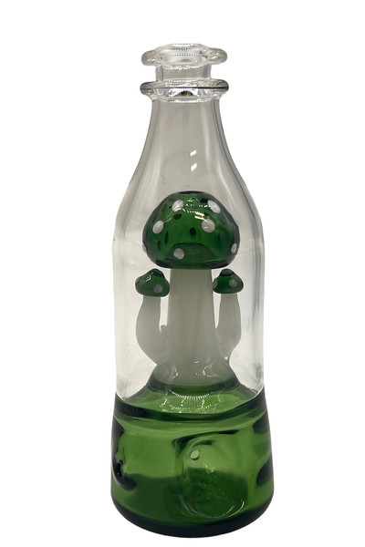 BOTTLE SHAPED MUSHROOM IMPLOSION HANDPIPE 6"