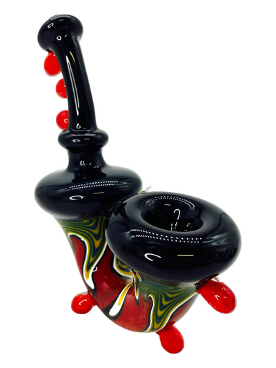 SWIRL PRINTED HANDPIPE 6"