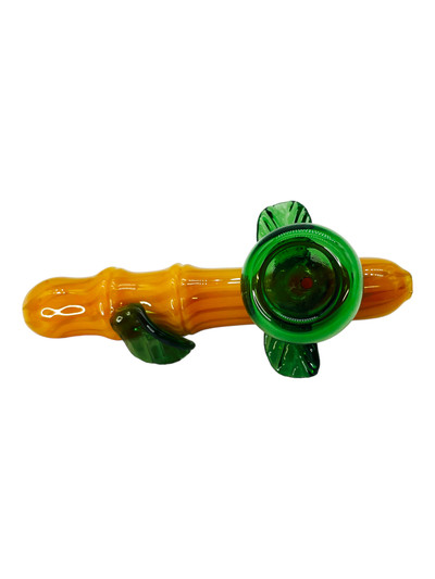 TREE WITH LEAFS HANDPIPE 6"