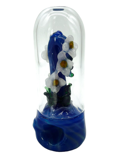 FLOWER IMPLOSION STEAMROLLER HANDPIPE 5"