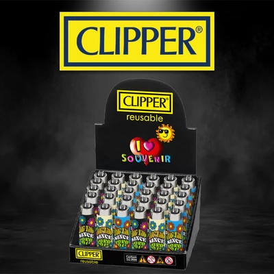 CLIPPER CLASSIC LARGE POP COVER ZIG-ZAG - 30CT DISPLAY