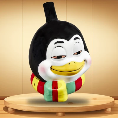 CERAMIC PENGUIN PIPE - 1CT