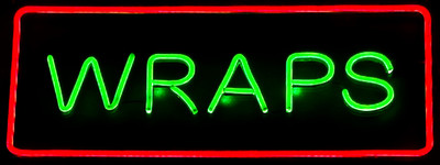 WRAPS - LED SIGN (LED27)