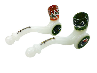 METRIX SNAIL SHERLOCK HANDPIPE ASSORTED COLOR 7"