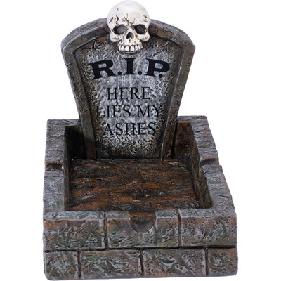FUJIMA 6.3IN RIP TOMBSTONE ASHTRAY