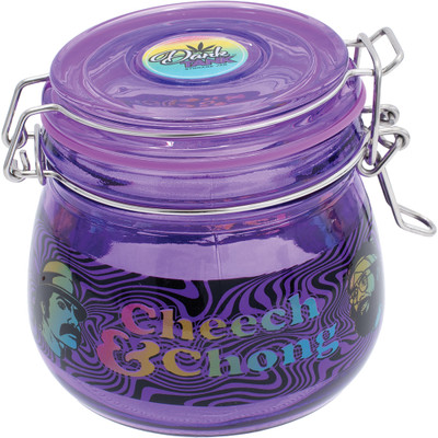 500ML GLASS JAR CHEECH & CHONG (CCGJ1)