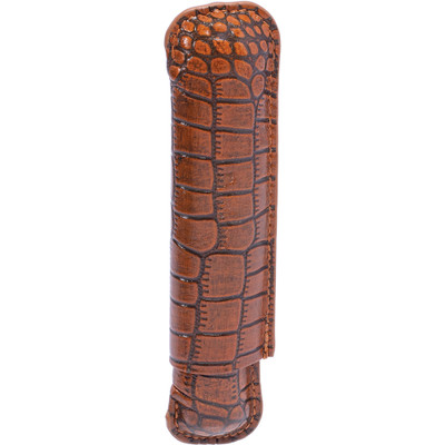 1 FINGER CREASING LEATHER CIGAR HOLDER