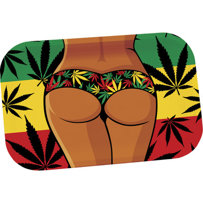 SMALL RASTA BOOTY TRAY