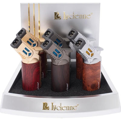 LUCIENNE QUAD JET TORCH - DISPLAY OF 6