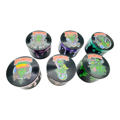 METRIX HX-50 MIX DESIGN BACKWOODS PRINTED DESIGN GRINDER - DISPLAY OF 12