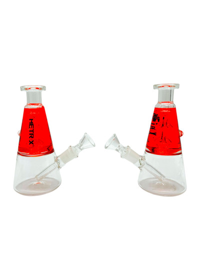 METRIX FREEZABLE CONE WATERPIPE ASSORTED COLOR 6"