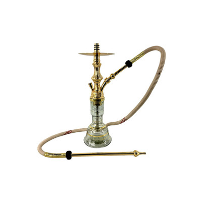 KHALIL MAMOON ASOOD ALARD 1 HOSE HOOKAH 34" WITH BAG