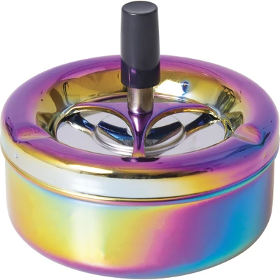 FUJIMA RAINBOW ANNODIZE SPINNING ASHTRAY