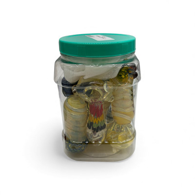 PREMIUM MIX 4" HEAVY HANDPIPES - JAR OF 9