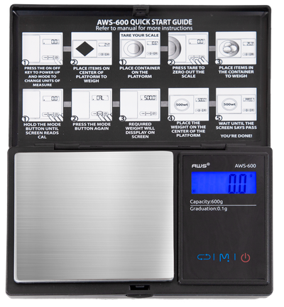 AWS DIGITAL SCALE 600g x 0.01g